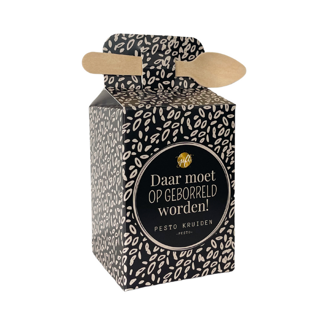 The Big Gifts Pesto Kruiden – Op Geborreld Worden
