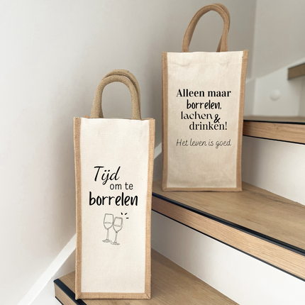 The Big Gifts Dranktas “Het Leven Is Goed” – 2 flessen