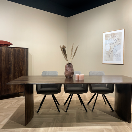 (LF) Wornu Walnut kast 150cm