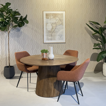 Livingfurn Salvator Eettafel 130cm