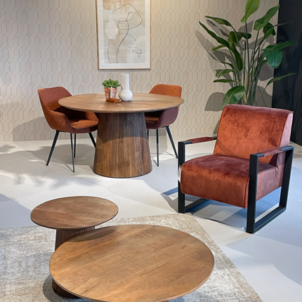 Livingfurn Salvator Eettafel 130cm
