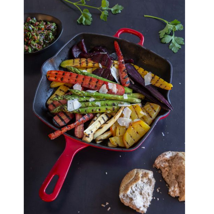 BK Bougogne Grillpan Chili Red - 26 CM