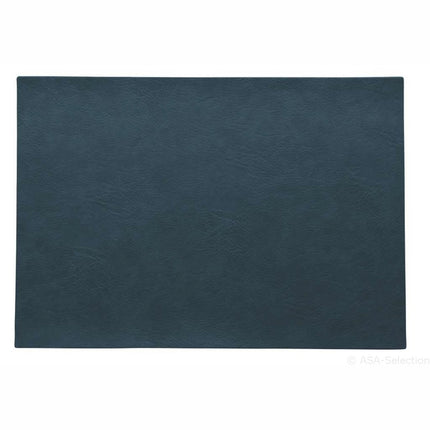 Asa vegan leather Placemat 33x46 cm - seaport