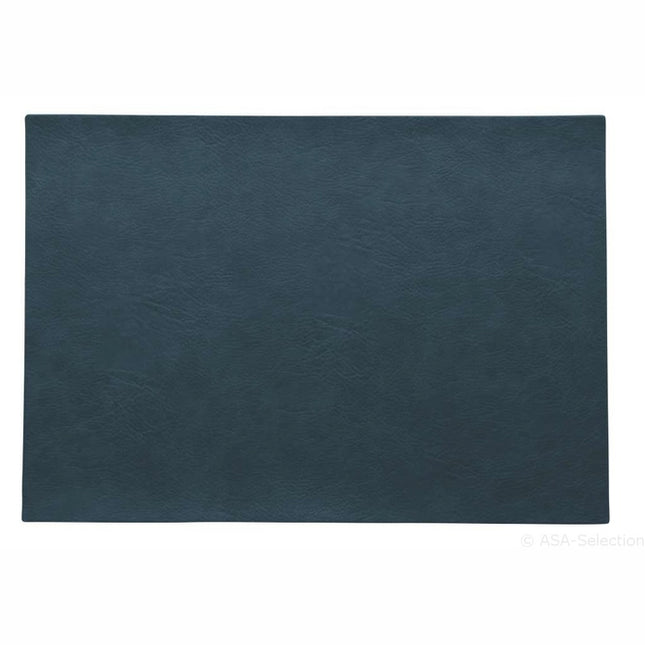 Asa vegan leather Placemat 33x46 cm - seaport