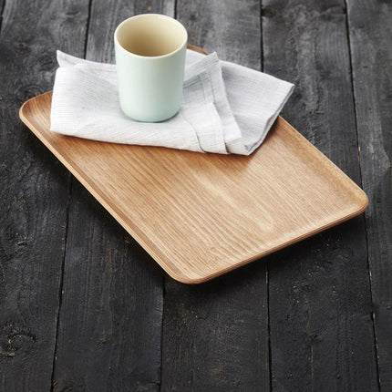 Point-Virgule Dienblad Houtkleur - 33x23 cm