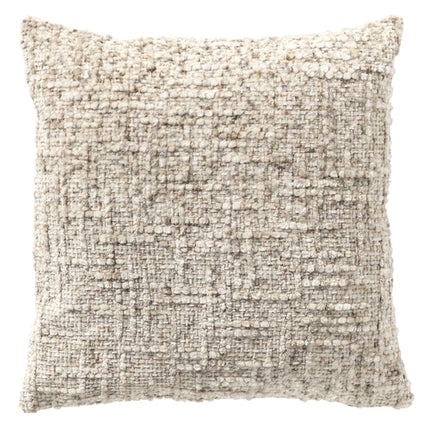 Dutch Decor Sierkussen Noret - 45x45cm - Whitecap Gray