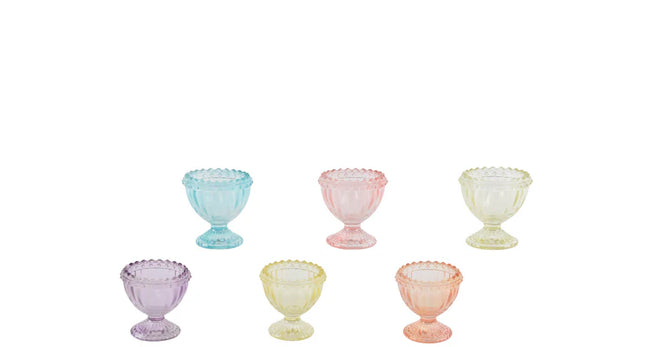 Eierdop glas - 5,5 x h 5,9 cm