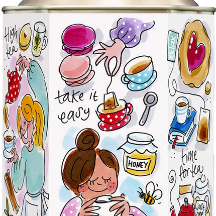 Blond Amsterdam MOM Teatin Caddy Teatime – Zeshoek RVS Theeblik