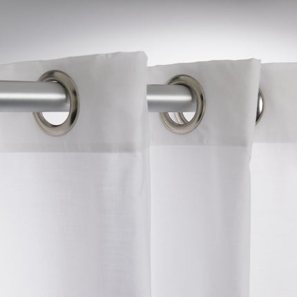Douchegordijn Coloris 180/200 kleur: wit