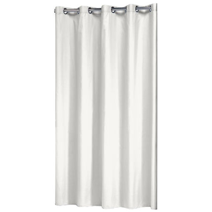 Douchegordijn Coloris 180/200 kleur: wit