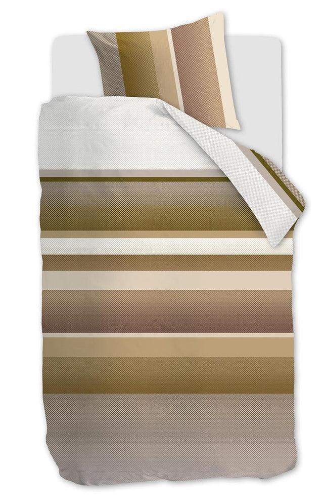 Bedding House Dekbedovertrek Rhys gold 140x200/220 cm