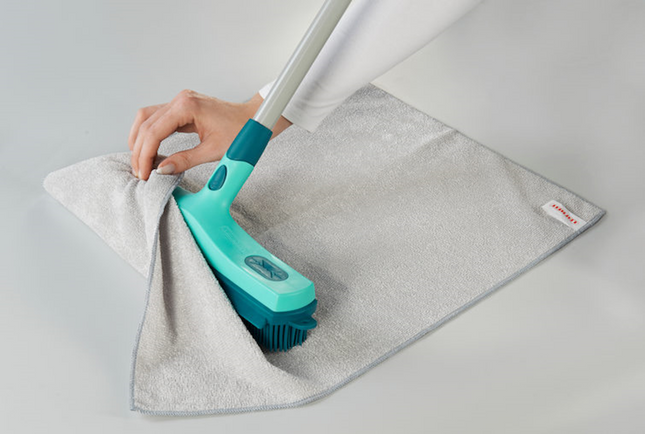 Leifheit suprabezem/rubberen bezem kop click systeem - 30 cm