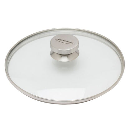 Demeyere Glasdeksel 26 cm - Geharde Glasrand RVS Knop