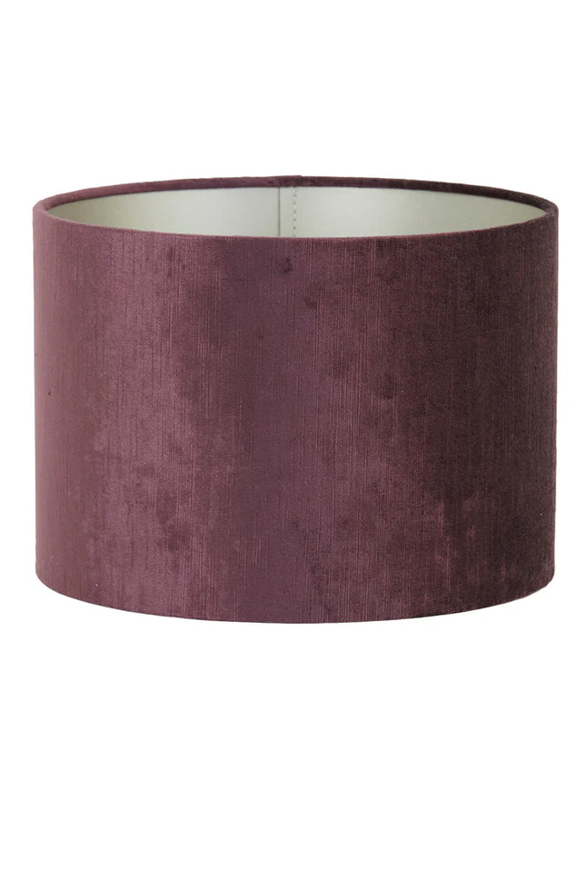 Kap cilinder 30-30-21 cm GEMSTONE aubergine