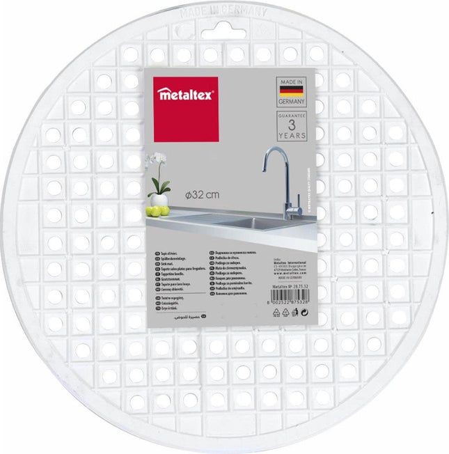 Metaltex Gootsteenmat - 32 cm