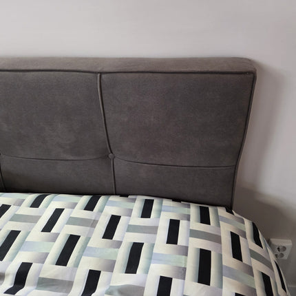 SLP vlakke boxspring Stoer 180x210 cm - Showmodel, met matrassen mogelijk!