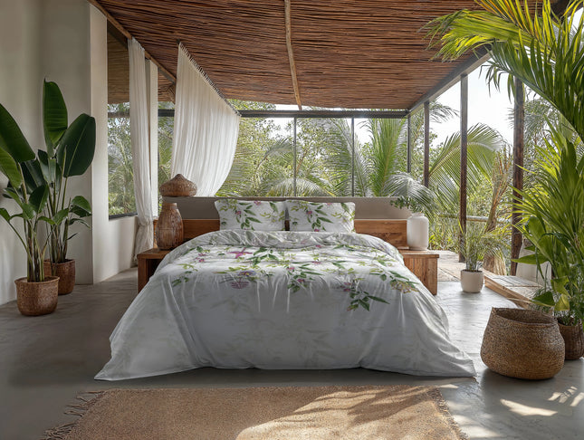 Heckettlane Dekbedovertrek Anula 240x200/220 cm Off-White