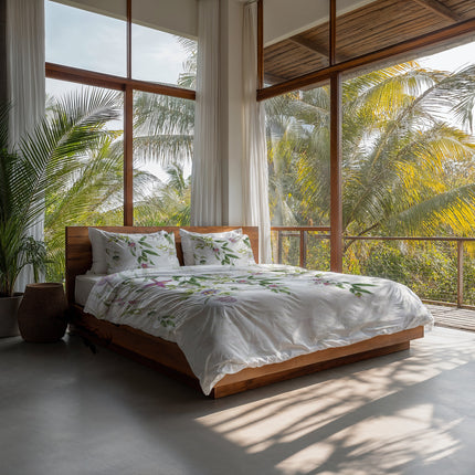 Heckettlane Dekbedovertrek Anula 240x200/220 cm Off-White