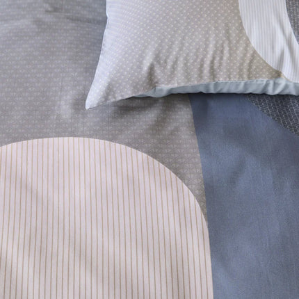 Beddinghouse KARDOL Dekbedovertrek Archi Blue Green 140x200/220 cm