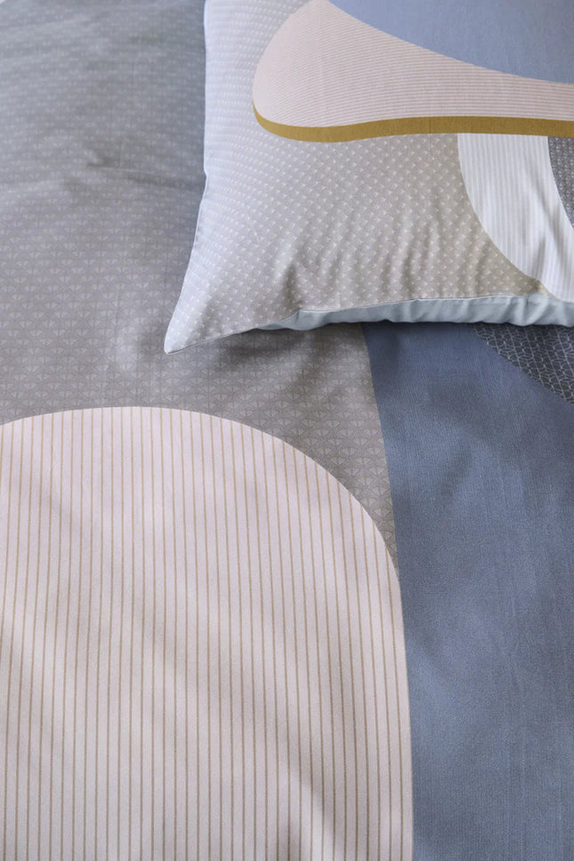 Beddinghouse KARDOL Dekbedovertrek Archi Blue Green 240x200/220 cm