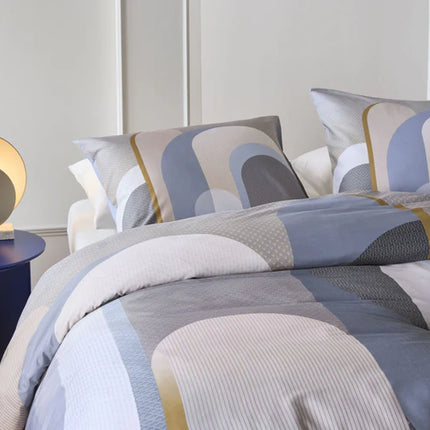 Beddinghouse KARDOL Dekbedovertrek Archi Blue Green 240x200/220 cm