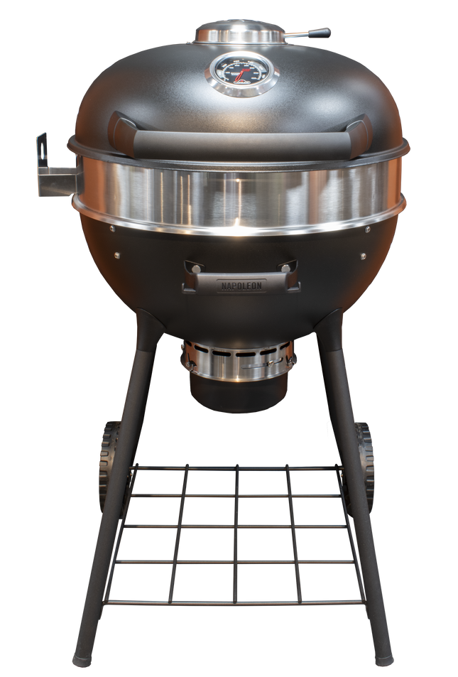 Napoleon Pro houtskool kettle Ø57cm matte black incl plancha Limited Edition