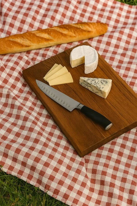 Basic Culinair Teakhouten Snijplank 45x30x2 cm