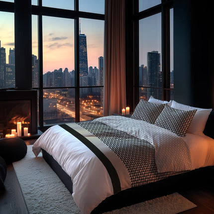 Heckettlane Dekbedovertrek Carter 240 natural, showmodel