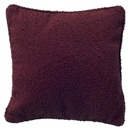 Dutch Decor sierkussen Onno 45x45 cm Maroon Banner