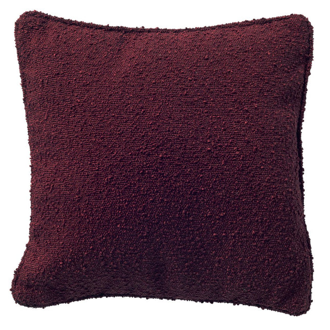 Dutch Decor sierkussen Onno 45x45 cm Maroon Banner