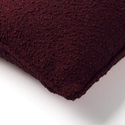 Dutch Decor sierkussen Onno 45x45 cm Maroon Banner