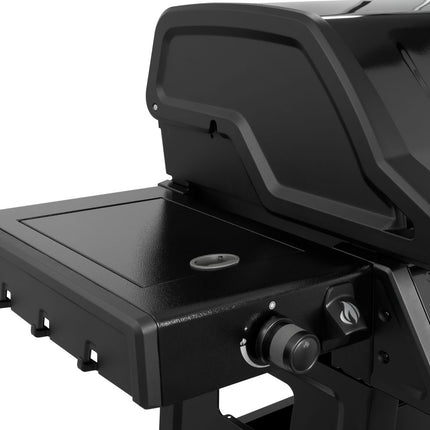 Napoleon Freestyle 365 door flame - side black LPG