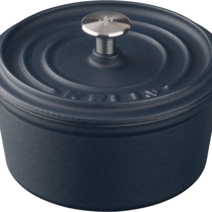 Keij Kamado Dutch oven, 24cm, 3,5 liter, blue enamel