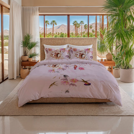 Heckettlane Dekbedovertrek Lyla 240x200/220 cm Canyon Rose, showmodel