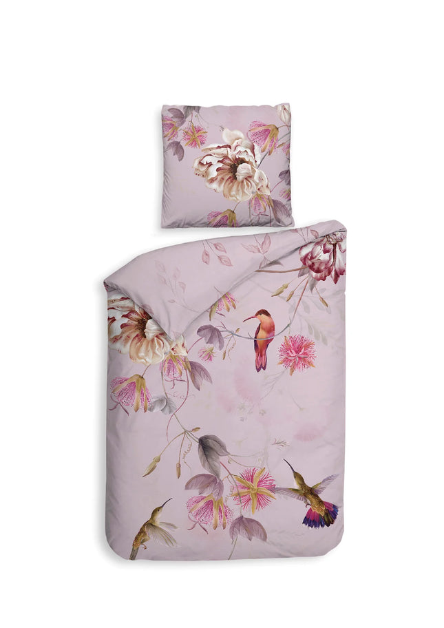 Heckettlane Dekbedovertrek Lyla 140x200/220 cm Canyon Rose