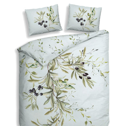 Heckettlane Dekbedovertrek Marilia 240x200/220 cm Chalk Blue, showmodel