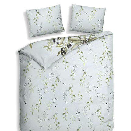 Heckettlane Dekbedovertrek Marilia 240x200/220 cm Chalk Blue, showmodel