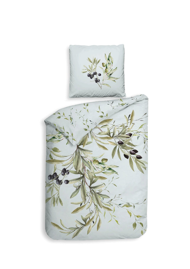 Heckettlane Dekbedovertrek Marilia 140x200/220 cm Chalk Blue