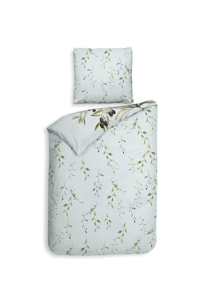 Heckettlane Dekbedovertrek Marilia 140x200/220 cm Chalk Blue