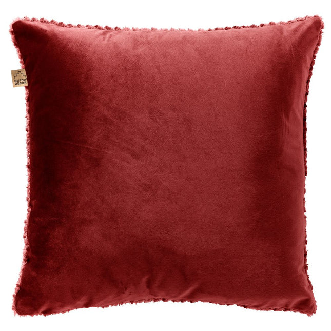 Dutch Decor sierkussen Mick 45x45 cm Merlot