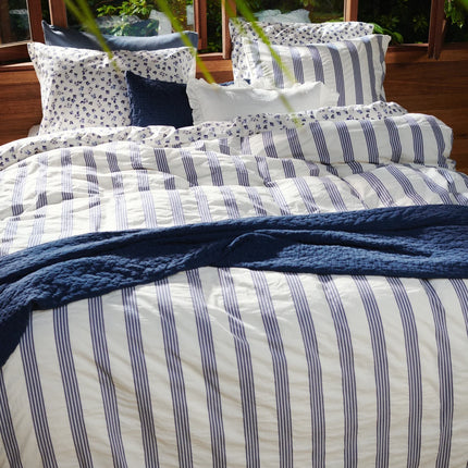 Vandyck Pure 98 dekbedovertrek Indigo 240x200/220 cm