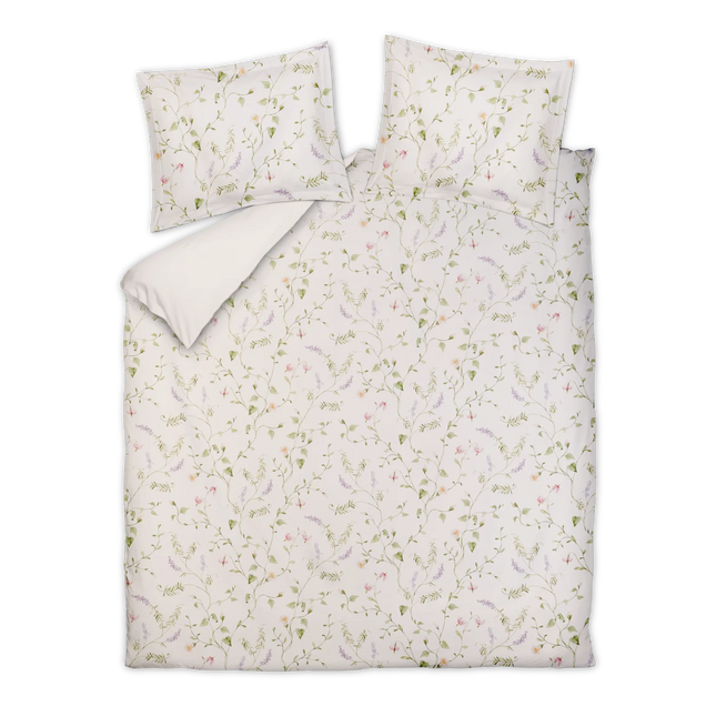 Vandyck dekbedovertrek Virella cream tan 140x200/220 cm