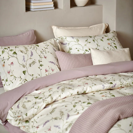 Vandyck dekbedovertrek Virella, cream tan, 140x200/220  cm, laatste!