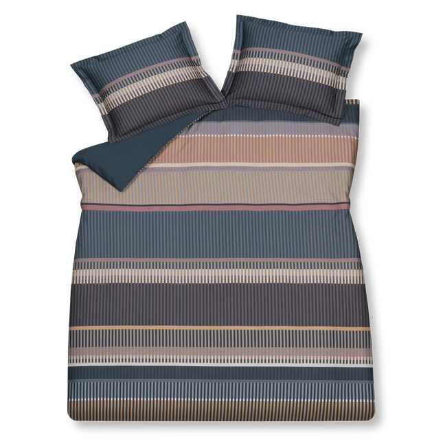 Vandyck Dekbedovertrek Nighttide, 140x200/220 cm, blue ink
