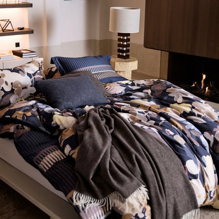 Vandyck Dekbedovertrek Nighttide, 140x200/220 cm, blue ink