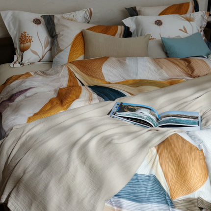 Vandyck Golden Flow dekbedovertrek multi 140x200/220 cm