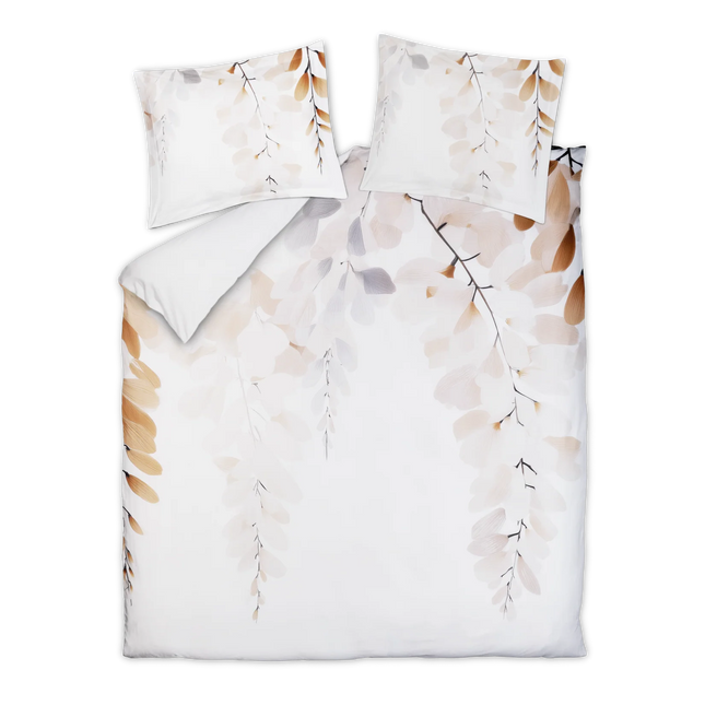 Vandyck Twigform dekbedovertrek offwhite 140x200/220 cm