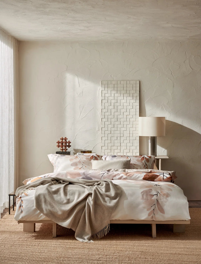 Vandyck Twigform dekbedovertrek offwhite 140x200/220 cm