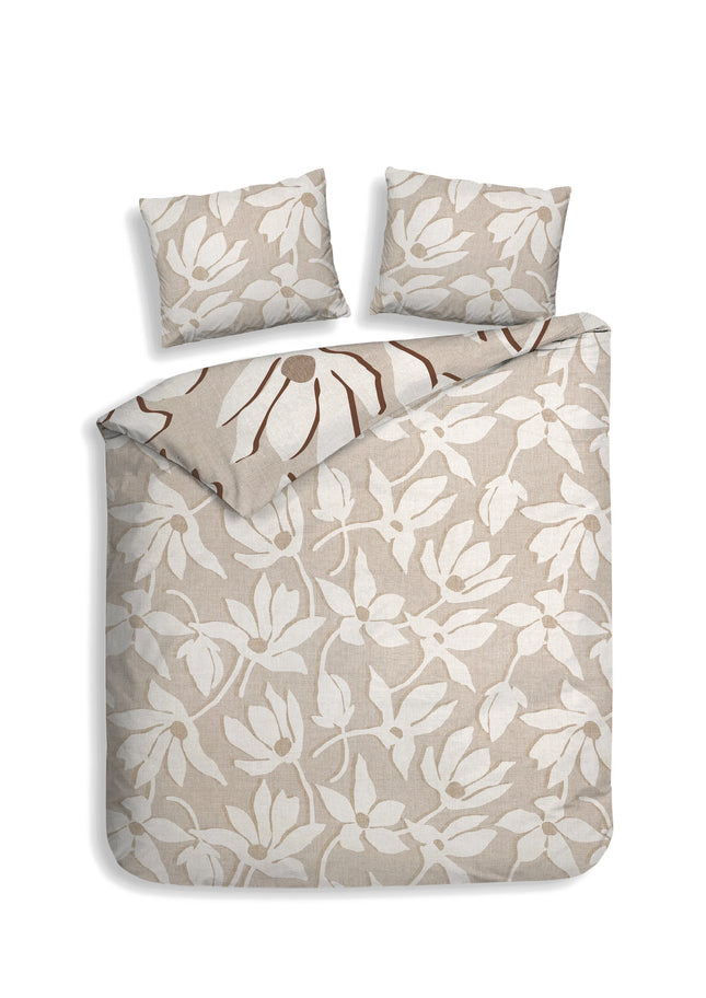 Heckettlane Dekbedovertrek Sanaa 240x200/220 cm Safari sand