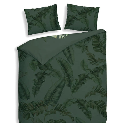 Heckettlane Dekbedovertrek Sarani 240x200/220 cm Forest Green